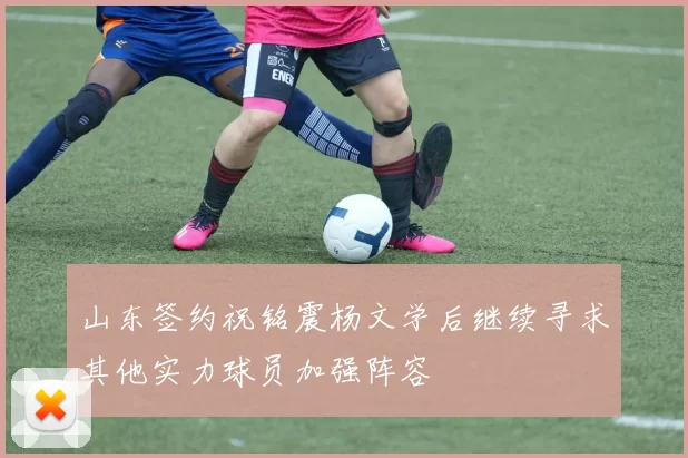 山东签约祝铭震杨文学后继续寻求其他实力球员加强阵容